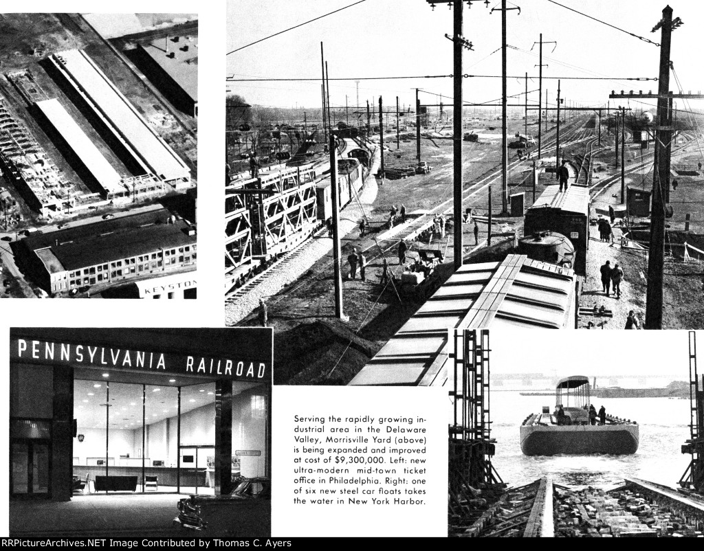 PRR "Pictorial Review Of Progress," Page 12, 1953